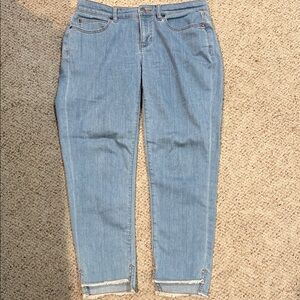 Eileen Fisher Light Blue Ankle Jeans